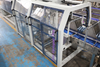 Automatic High Speed Small Plastic Glass Bottle Juice Carbonated Drinks Soda Water PVC Film Shrink Packing Machine