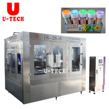 Auto Children Toy Rotary 60ml 1l Plastic Hdpe Bottle Bubble Water Filling Capping Machine