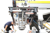 Automatic plastic floating spine board stretcher making blow molding moulding machine