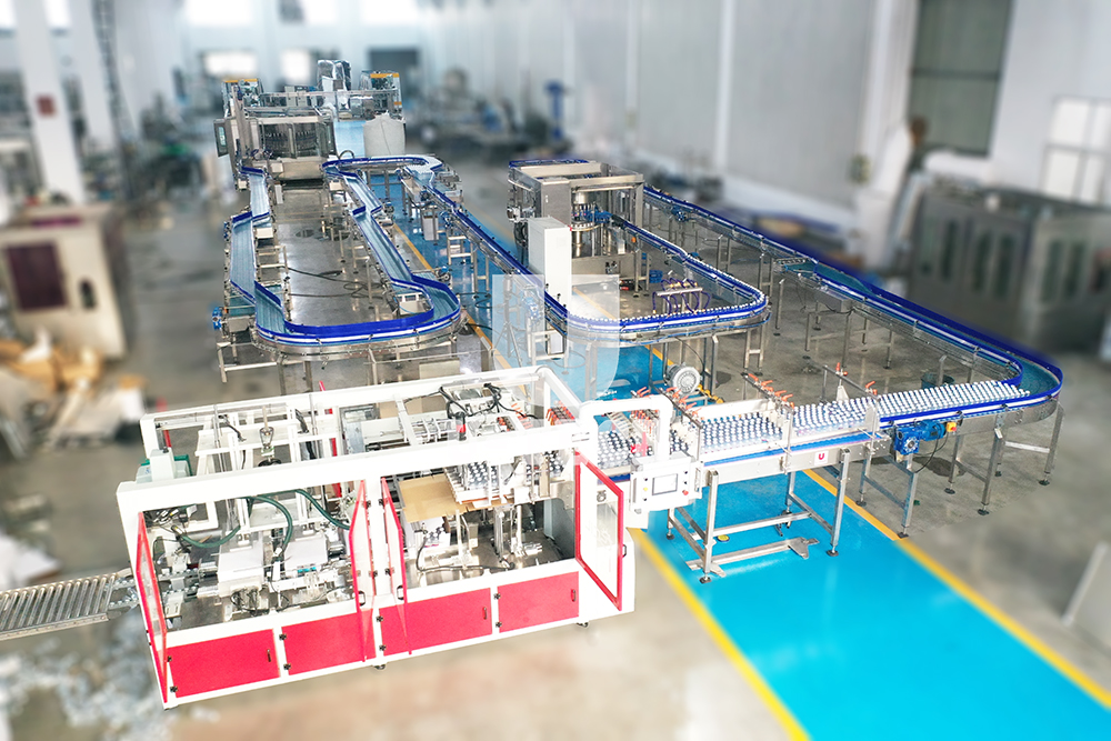 Complete 18000BPH water filling line