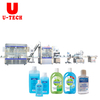 Alcohol Hand Clean Sanitizer Gel Disinfectant Sprays Perfume Bottle Automatic Filling Capping Machine