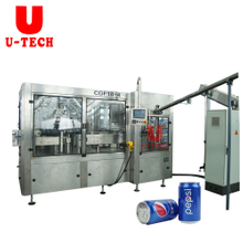 Small Aluminum Beer Beverage Tin Can Filling Seamer Machine 