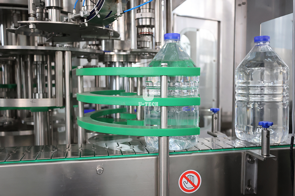 Automatic Fully Complete Production Line Rotary 10L Spring Mineral Pure Drinking 5L Water Filling Machine
