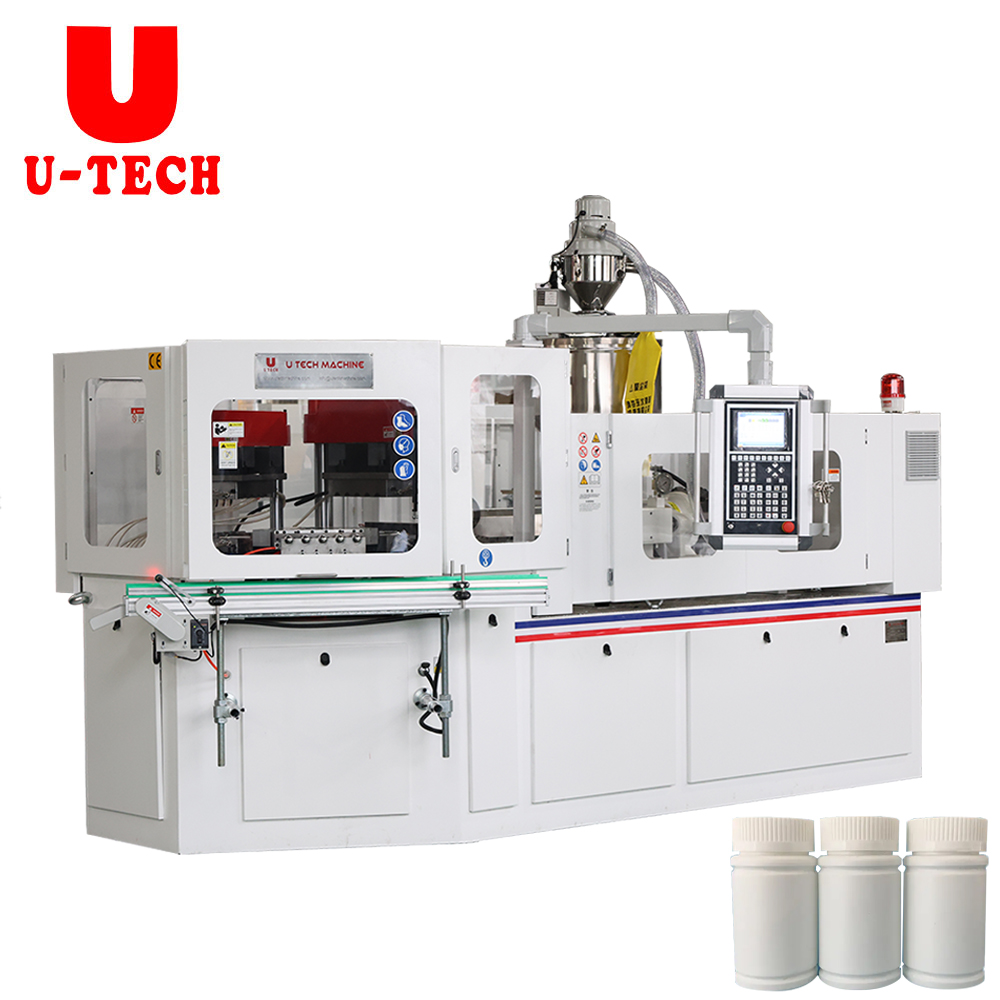 Fully Automatic PP PC Cosmetic Litchi Milk Pesticide Bottle Injection Blow Moulding Machine