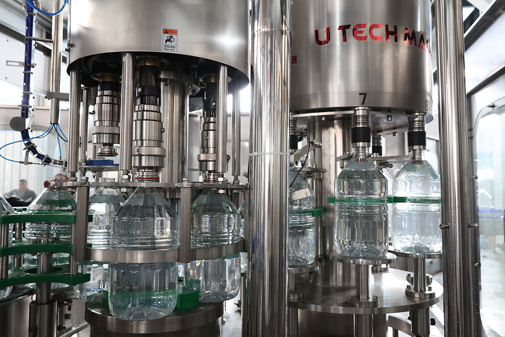 Automatic Fully Complete Production Line Rotary 10L Spring Mineral Pure Drinking 5L Water Filling Machine