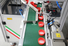 Automatic Lube Oil Jerrycan Aluminum Foil Cover Lid Plastic Cap Gasket Lining Inserting Machine