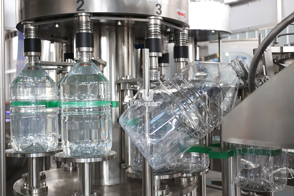 Automatic Fully Complete Production Line Rotary 10L Spring Mineral Pure Drinking 5L Water Filling Machine