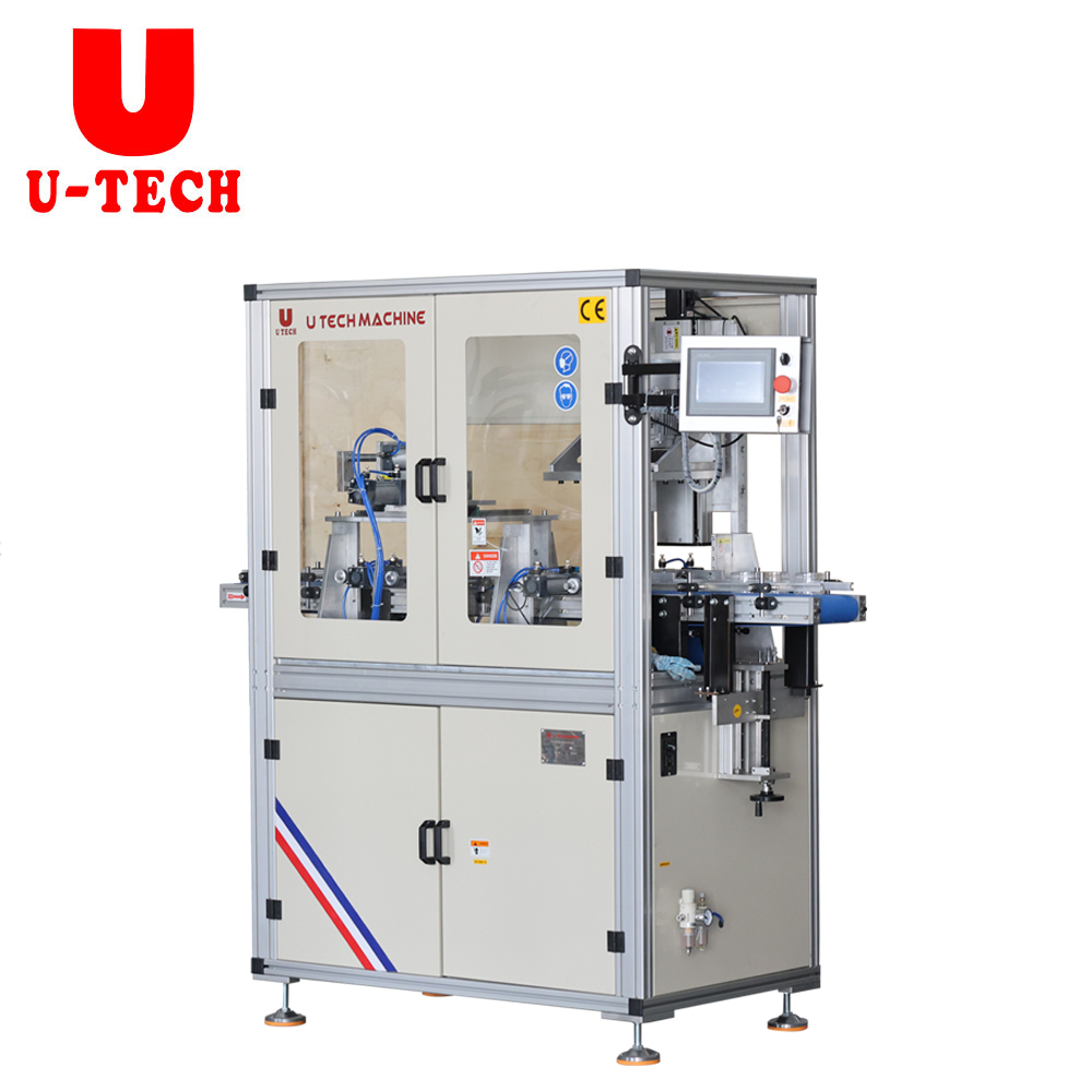 Chemical Daily Use Product Pc Pp Hdpe Plastic Pet Bottle Neck Cutting Machine