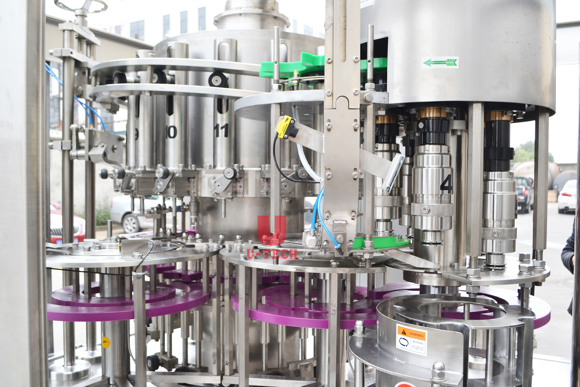 Fully Automatic Complete Production Line Rotary Chilli Tomato Sauce Filling Machine