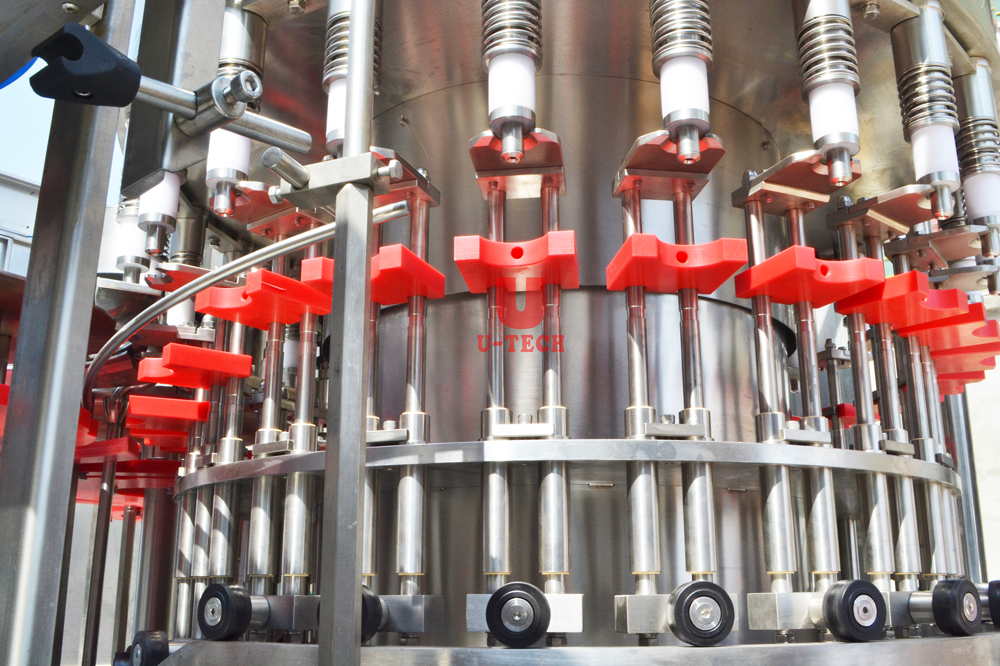 Automatic Rotary 2 in 1 Small Pet Plastic Bottle Food Sunflower Cooking Oil Filling Capping Machine