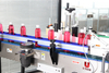 Automatic Spirits Wine Energy Drink Tin Cans Jar Round Glass Plastic Bottle Sticker Labeling Machine