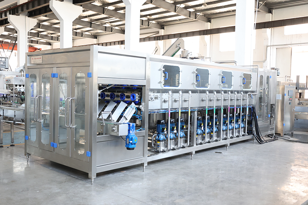 Turnkey Project Automatic Drinking Mineral Water 19L 20L 3 Gallon 5 Gallon Bottling Machine Equipment
