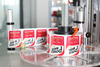 Automatic Spirits Wine Energy Drink Tin Cans Jar Round Glass Plastic Bottle Sticker Labeling Machine