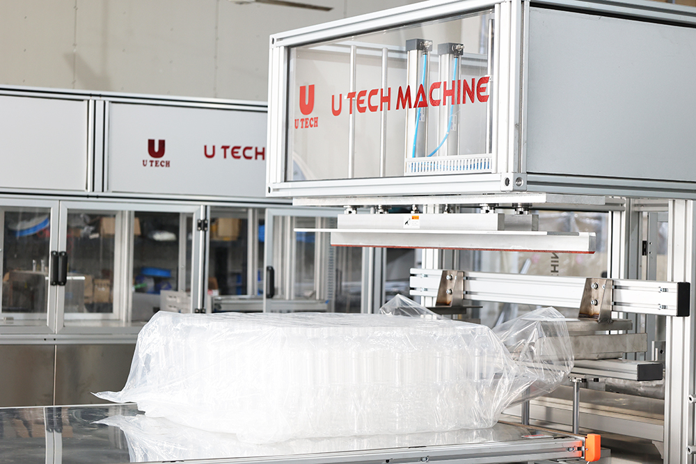 Complete Full Automatic Plastic Pe Pp Hdpe Empty Bottle Bag Packing Machine
