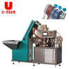 Automatic Rotary Drinking Water 20L 5 Gallon Barrel Cap Label Sticking Cap Film Sealing Machine