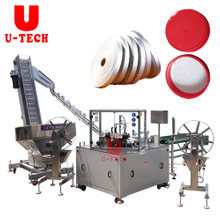 High Speed Automatic Linear One Step Cap Gasket Cutting Wedding Lining Machine