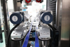 Automatic heating PET glass bottle with steam tunnel sleeve shrink labeling machine