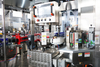 Fully Automatic High Speed Beverage Water PET Glass Bottle Tin Can Bopp Opp Hot Melt Labeling Machine