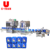 Automatic Linear Jerrycan Bucket Drum Barrel 20L Lubricant Lube Oil Servo Filling Capping Machine Line