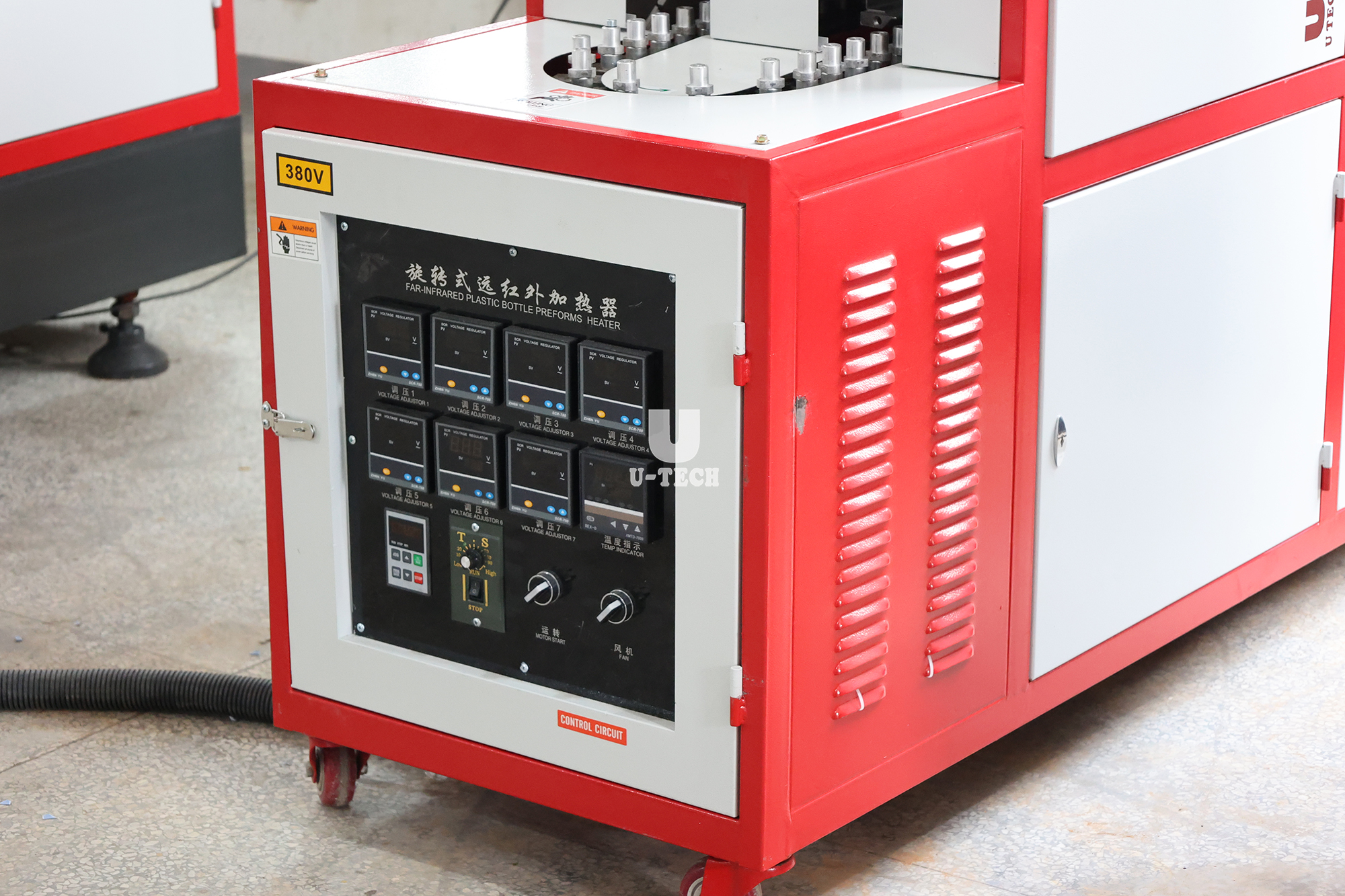 Semi Automatic Beverage Carbonated Drinks Juice Mineral Water Pet Bottle Blow Moulding Machine