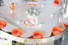 High Speed Gallon Engine Oil Jerrycan Jar Drum Plastic Bottle Cap Lining Wadding Inserting Machine