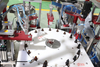 Automatic Small Bottle Rotary Piston Energy Drink Essential Oil Filling Capping Machine
