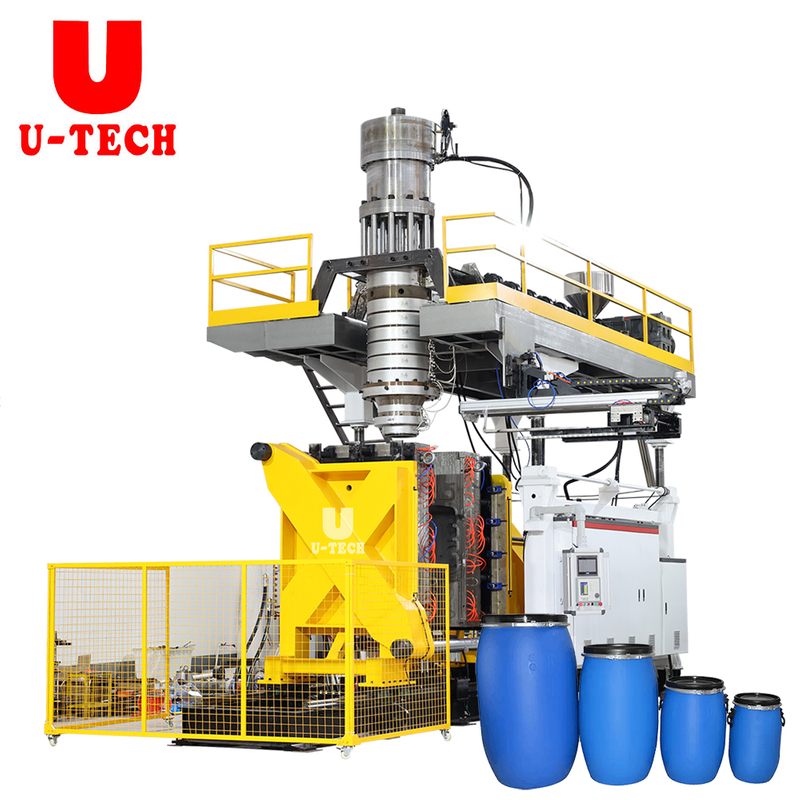 Automatic plastic 100L 120L 160L 200L 220L chemical drum barrel making blow moulding machine