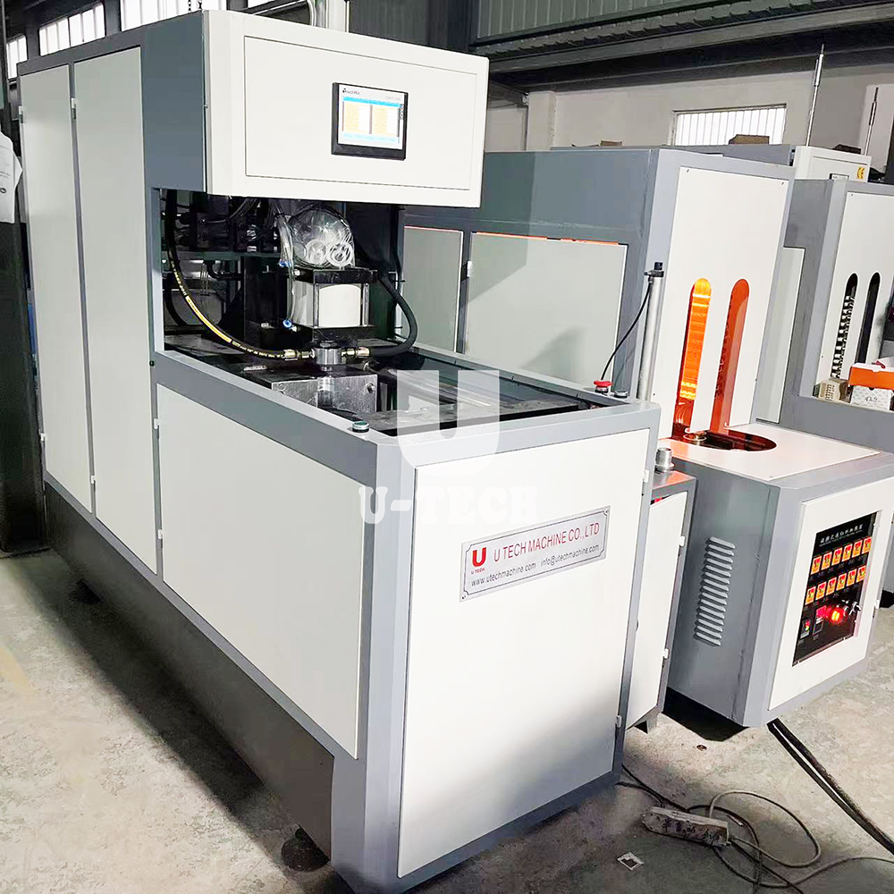 Semi Automatic 5 Gallon Pet Bottle 18.9 L 20 L Stretch Blow Moulding Machine