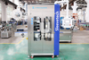 Automatic heating PET glass bottle with steam tunnel sleeve shrink labeling machine