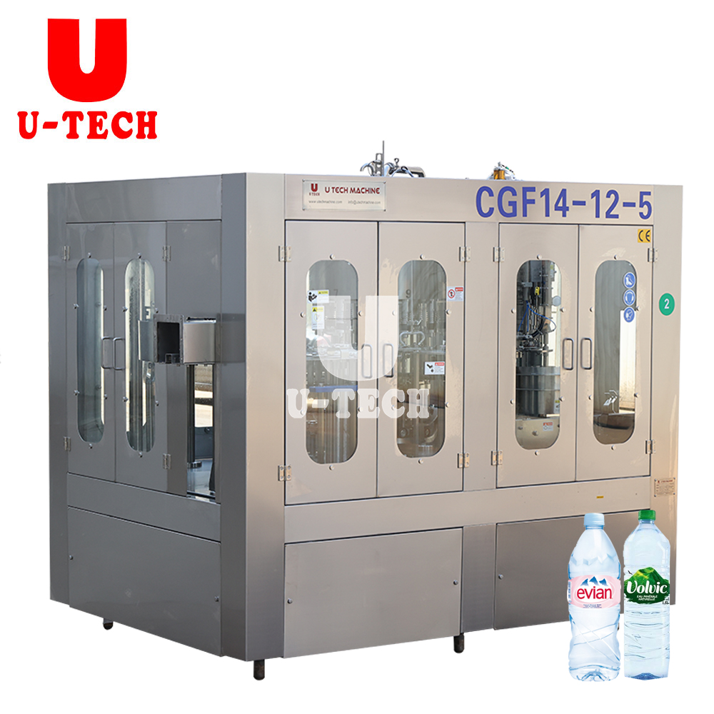 3 in 1 Full Automatic Small Scale PET Bottle Pure Table Natural Water Bottling Equipment Price Plant