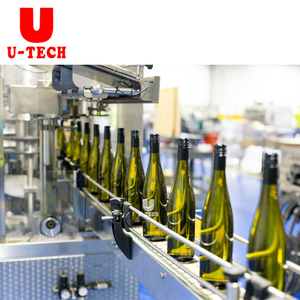 Automatic Small Scale Glass Bottle Vodka Making Wine Filling Capping Machine Production Line