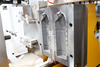 Plastic Detergent bottles clean toilet agent oblique mouth bottle extrusion blow molding machine