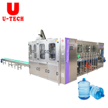 Fully Automatic High Pressure Washing 900BPH Pure Drinking Water 5 Gallon Filling Machine Line