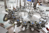 Automatic rotary children toys bubble water filling capping machine equipment line