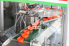 High Speed Gallon Engine Oil Jerrycan Jar Drum Plastic Bottle Cap Lining Wadding Inserting Machine