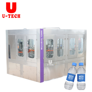 Small PET bottle pure mineral spring drinking water filling machine production line