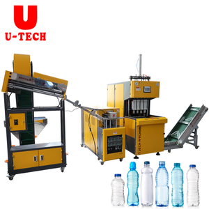 PET Plastic Beverage Mineral Water Bottle Automatic Preform Loading Semi Auto Pet Bottle Making Blow Moulding Machine