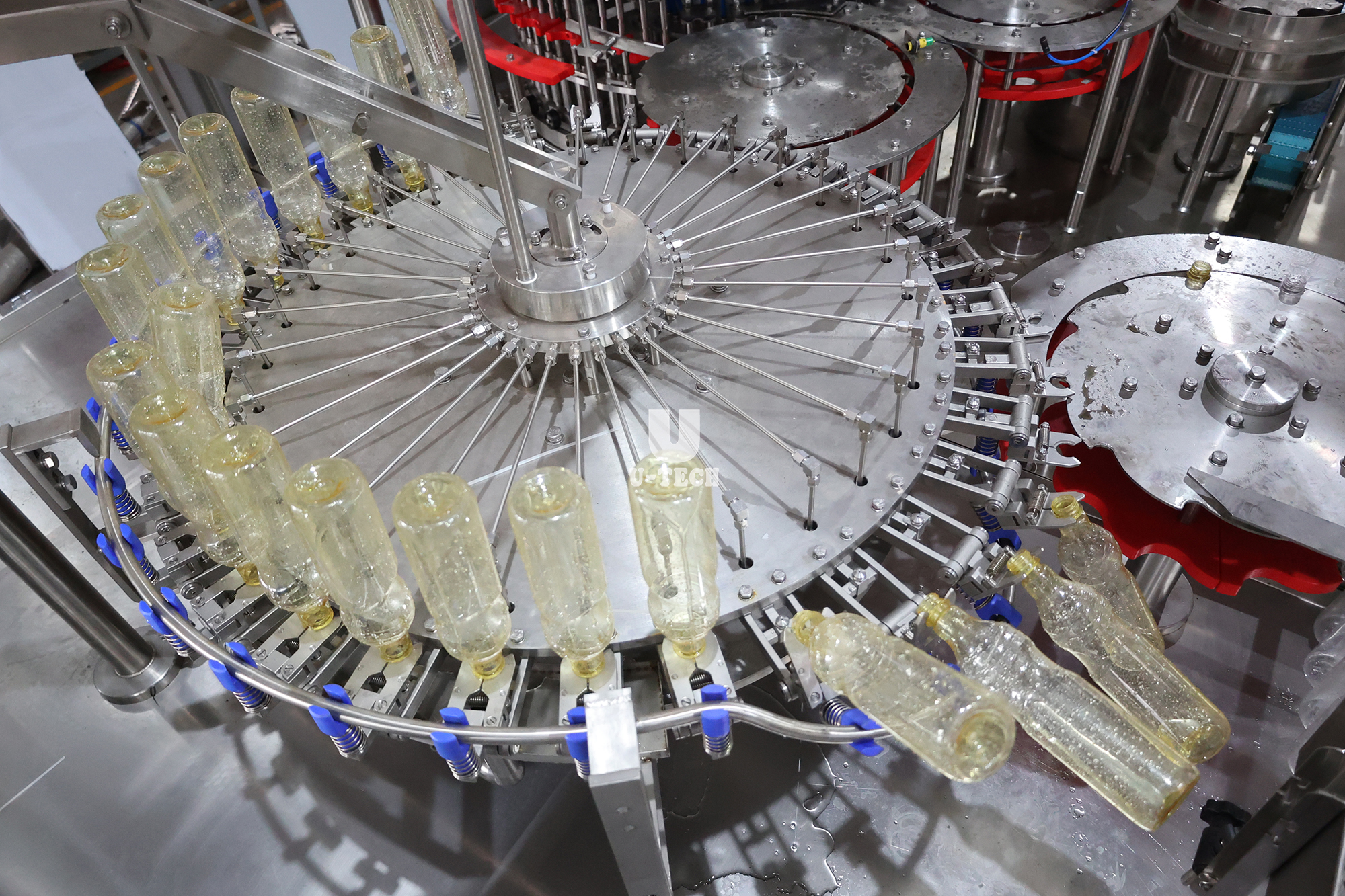 Rotary Small Bottle Automatic Electric Sauce Beverage Filling Machine