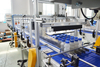 Automatic Plastic PET Beverage Bottle Catron Box Packing One Piece Wrappping Machine Wrap Around Caser