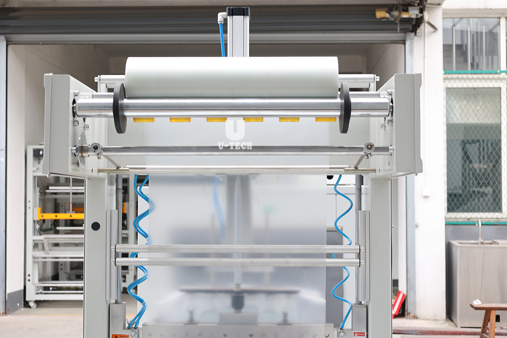 Automatic Plastic Beverage Bottle Film Shrink Wrapper Packing Machine