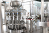 Automatic rotary children toys bubble water filling capping machine equipment line