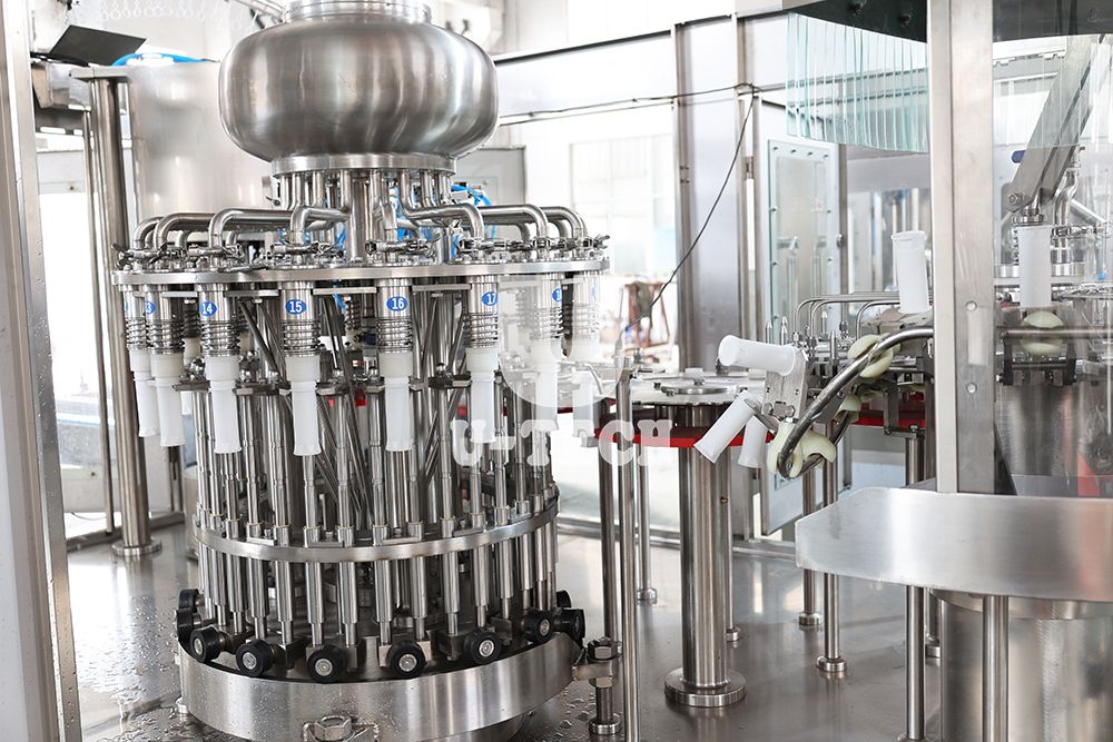 Automatic rotary children toys bubble water filling capping machine equipment line