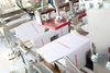 One-Piece Hot Glue PET Plastic Glass Water Bottle Carton Box Case Efficient Paper Case Packer for Packaging Line