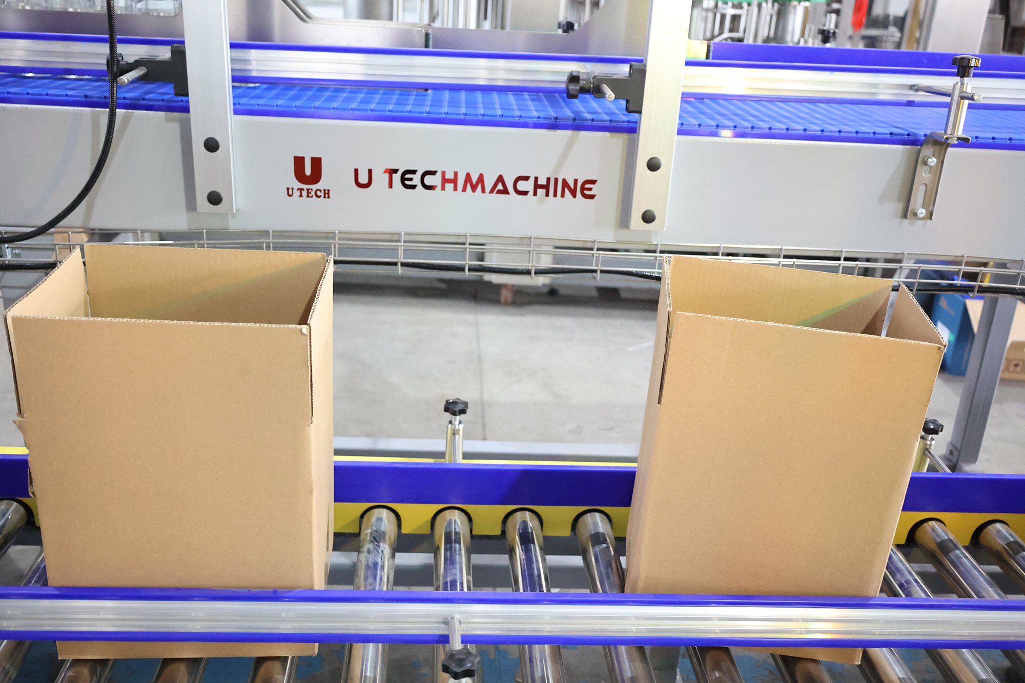Automatic Carton Box Case Erector Milk Carton Box Making Machine with Core Components Bearing Motor for Bottles Film Packaging