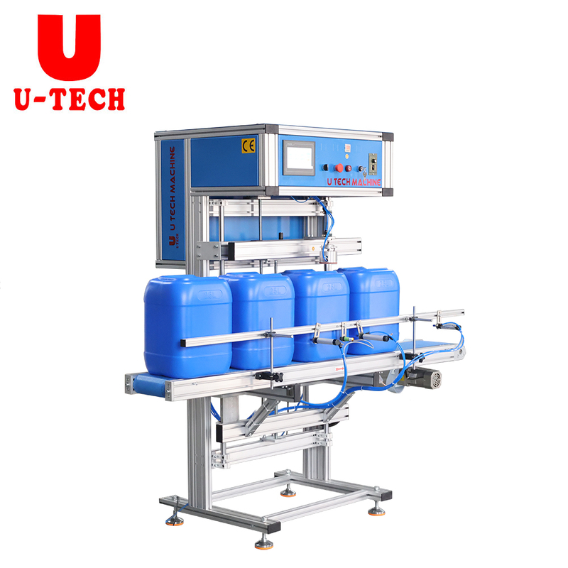Automatic Single Station 20L Lube Oil Jerrycan Barrel Bottle Air Leak Testing Machine
