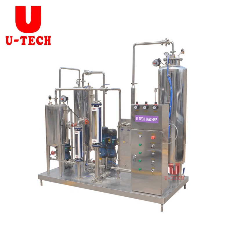 Automatic Gas Beverage Soft Drink Sparking Soda Water Mixer Co2 Mixing Machine