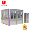 High speed fully automatic small plastic bottle sunflower olive edible oil filling machine production line