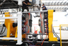 Automatic plastic floating spine board stretcher making blow molding moulding machine