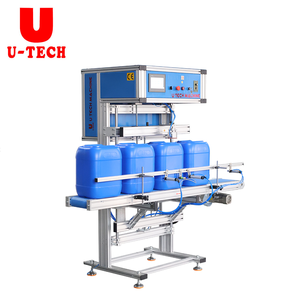 Automatic 20L Drum Tin Cans Air Leakage Detection Pc Pp Pet Empty Bottle Leak Testing Machine
