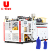 Plastic Detergent bottles clean toilet agent oblique mouth bottle extrusion blow molding machine